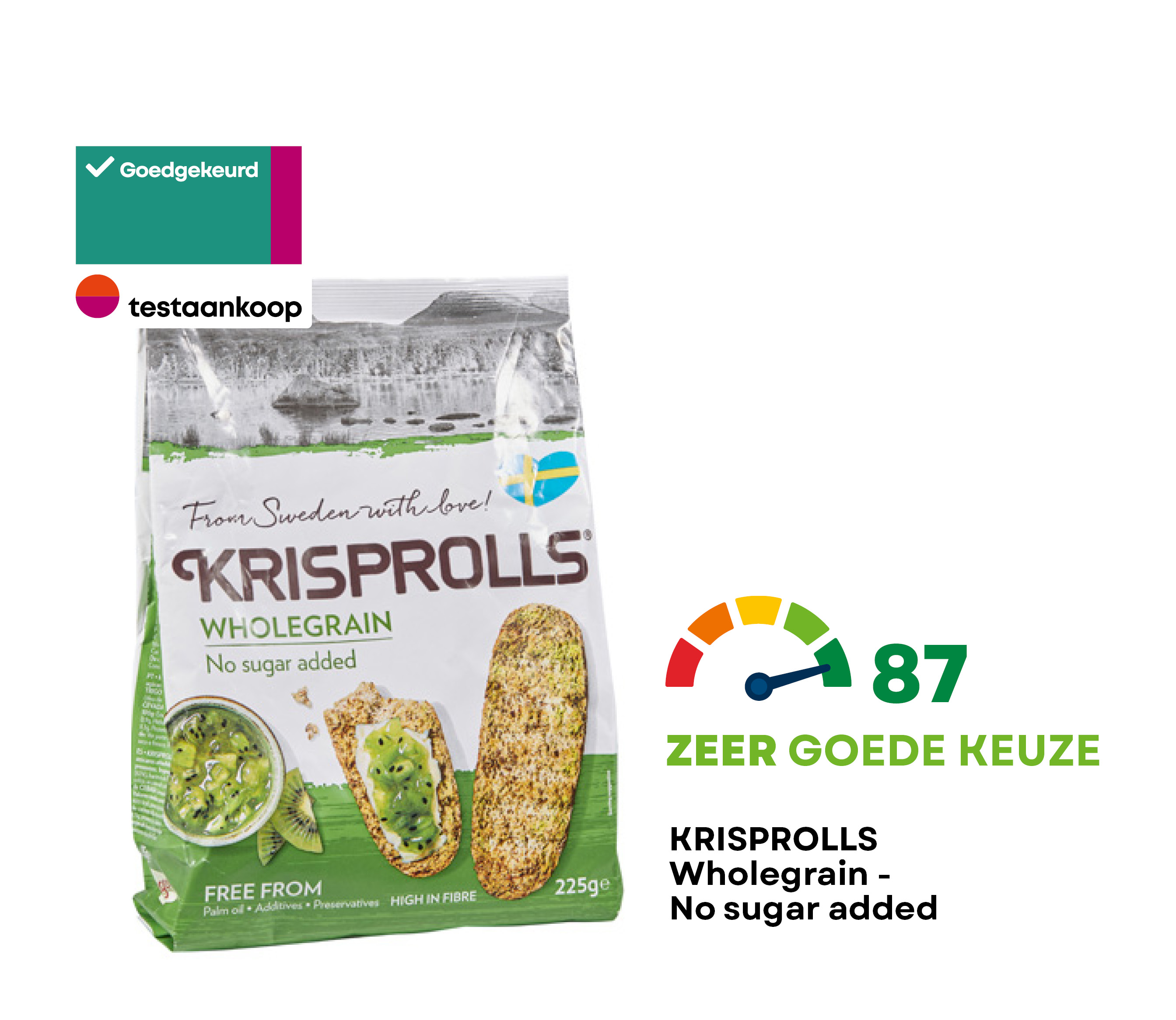 Krisprolls zweedse broodjes gezond